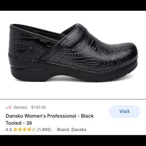 Dansko - Clogs Professional Black Tooled